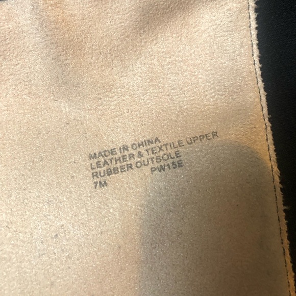 M. Kors size 7 TTS Hamilton tall riding boots black leather & stretch back - Picture 4 of 11